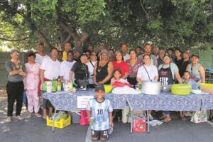 Church marks centennial with morning market