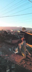 Another fire leaves many homeless on Christmas Eve