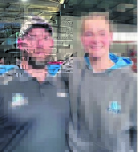 Young swimmer gets silver