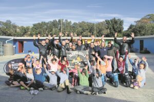 Iron Skulls visit Ons Plek