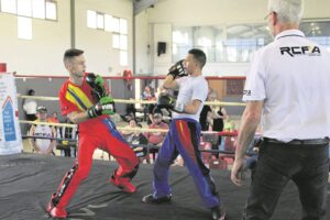 Local fighters finish on the podium