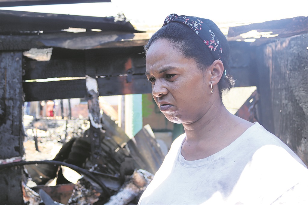 Charlene Sauls (40) staan verslae waar haar slaapk