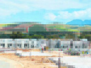 Work continues at R101 million Sir Lowry’s Pass Village housing project following extortion