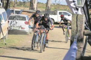 Cycling duo pedal to win