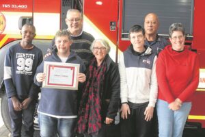 Volunteer honoured