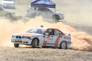Racing duos shine at rally
