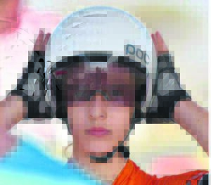 Sophia’s a cycling champ!