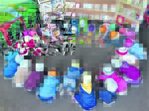Casting on for children