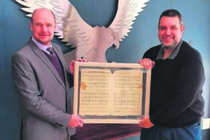 Skoollied-dokument ontdek, bewaar