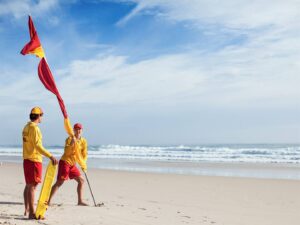 NSRI beach safety camera contributes to saving the life of a teenager on Strand Beach