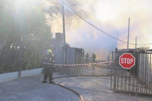 Fifty displaced, three people injured by Kays Caravan Park fire