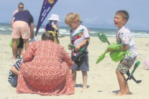 FOTO’S: Dis lekker by die see!
