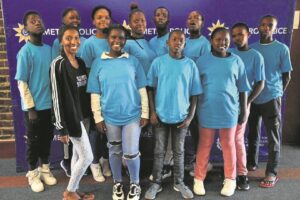 Rusthof pupils engaged at youth camp