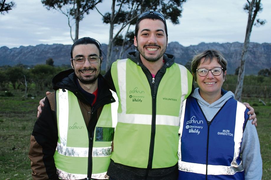 Pictured are some of the volunteers, Jon-Deon Petr