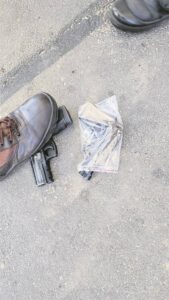 Two arrested, firearms seized in thwarted robbery