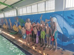 Learning to swim with Amakhaya