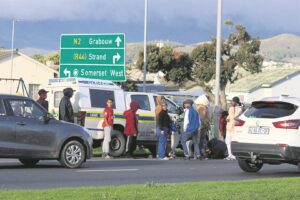 Children struck down on N2