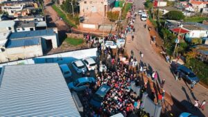 Radio station hosts successful food and clothing charity drive