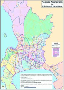 Ongoing budget cuts cause the redrawing of subcouncil boundaries