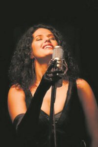 Brandon October en Anna Davel by Paul Roos Gimnasium-musiekfees