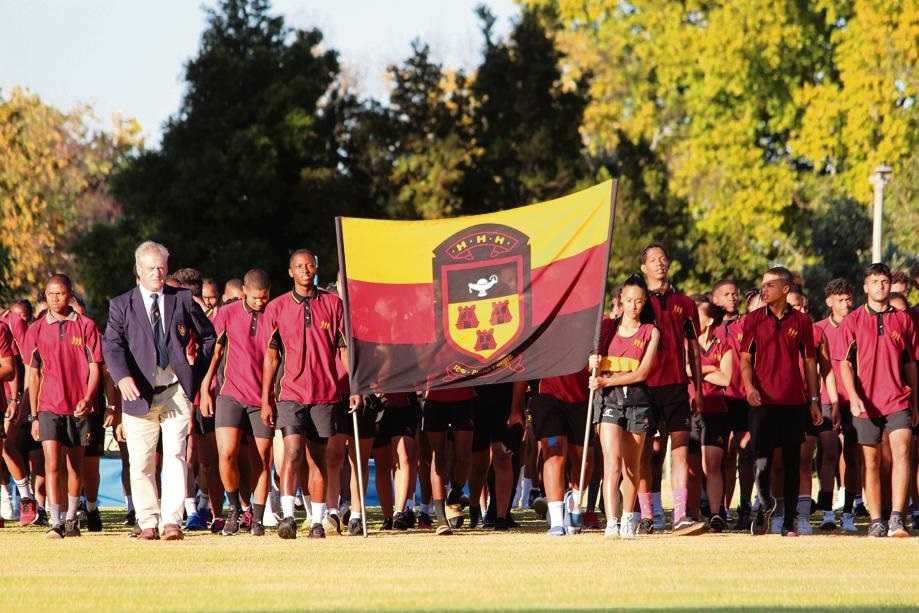 Die HHH-spankapteins Pavashe Muzokomba en Mervian 