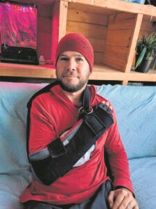 Rescuer survives second bite