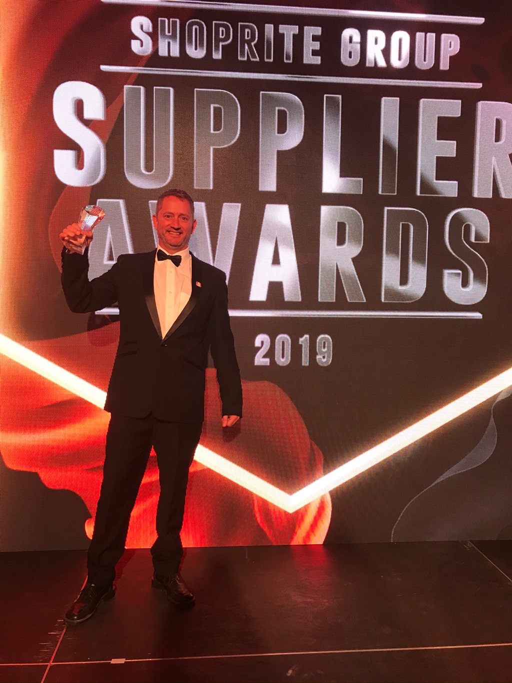 West Peak Speciality Meats' Juan Slabbert picking 