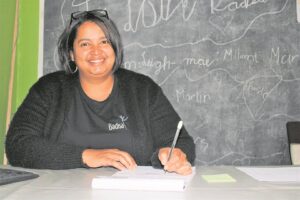 Omgee is haar passie