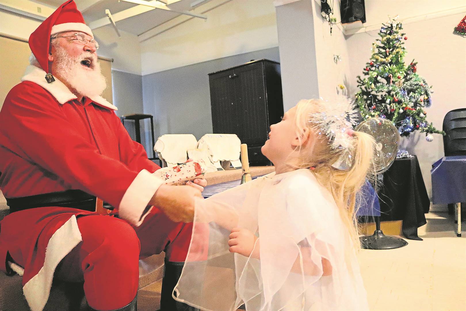 Zylia Reyneke het haar spesiale oomblik met Kersva