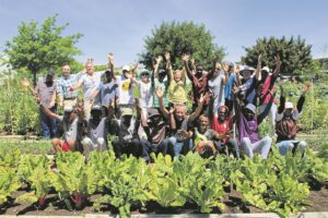 Village garden celebrates seven green years