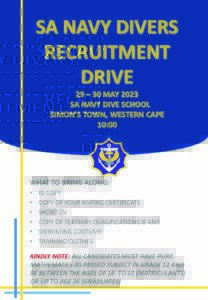 SA Navy is on a recruitment drive