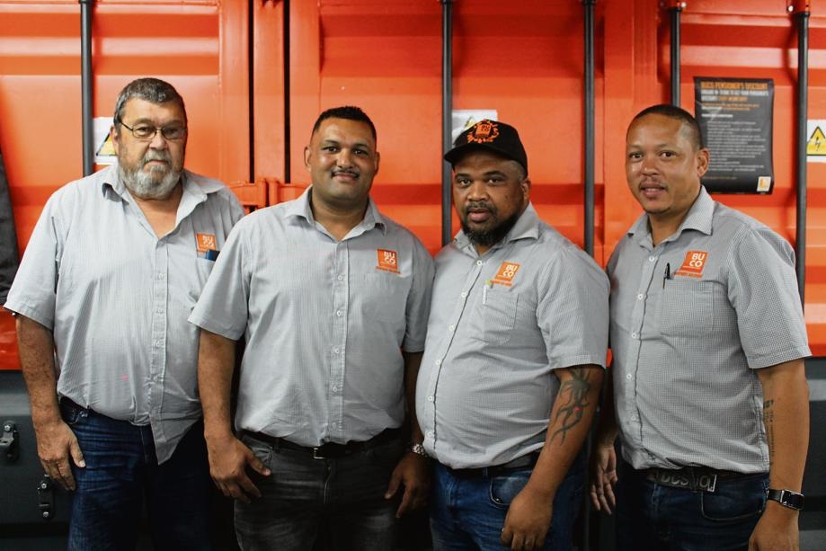 Ever ready to assist at the sales building counter