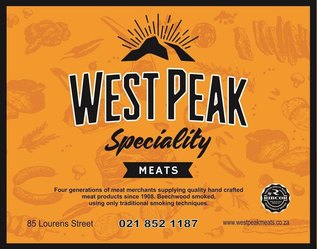West Peak Speciality Meats logo. You can find them