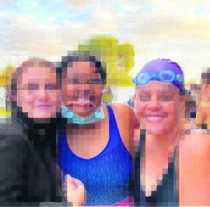 Battle for swimming laps