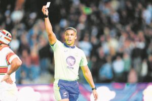 Strand referee goes from strength to strength