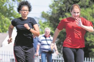 Athletic strength tested