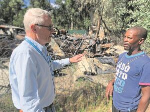 ‘Heartwarming’ response to fire