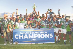 A dream debut season for Safcol United, champions of the Sanlam Boland Top 12