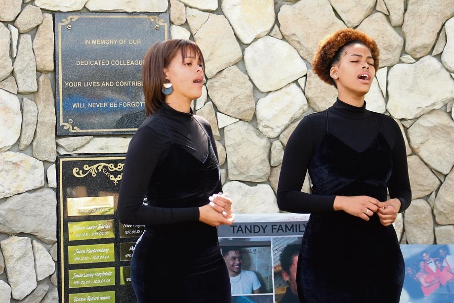 There wasn’t a dry eye at the memorial after Whitn