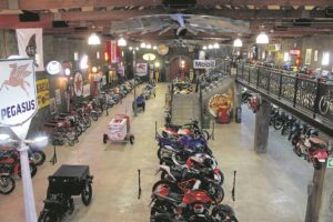 Motorcycle-mad museum