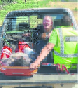 Mountain biker rescued after fall