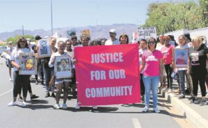 Families van moordslagoffers ruk op teen misdaad