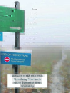 Hiking trail closures ‘unjustified’