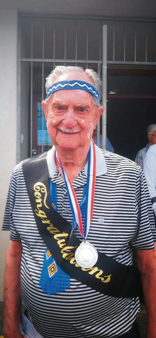 Die oudste manlike deelnemer was die 91-jarige Roe