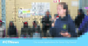 Applications open for 2025 Junior City Council positions