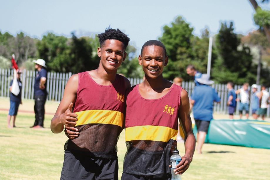 Navan Damons en Osman Mgisha.  