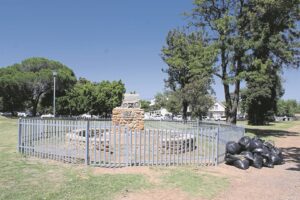 Historic Dirkie Uys monument targeted by vandals