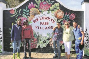 Sir Lowry’s Pass Village alive with colour