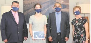 Maths queen takes first place