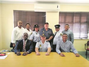 Proud, dutiful officers in blue climb the ranks